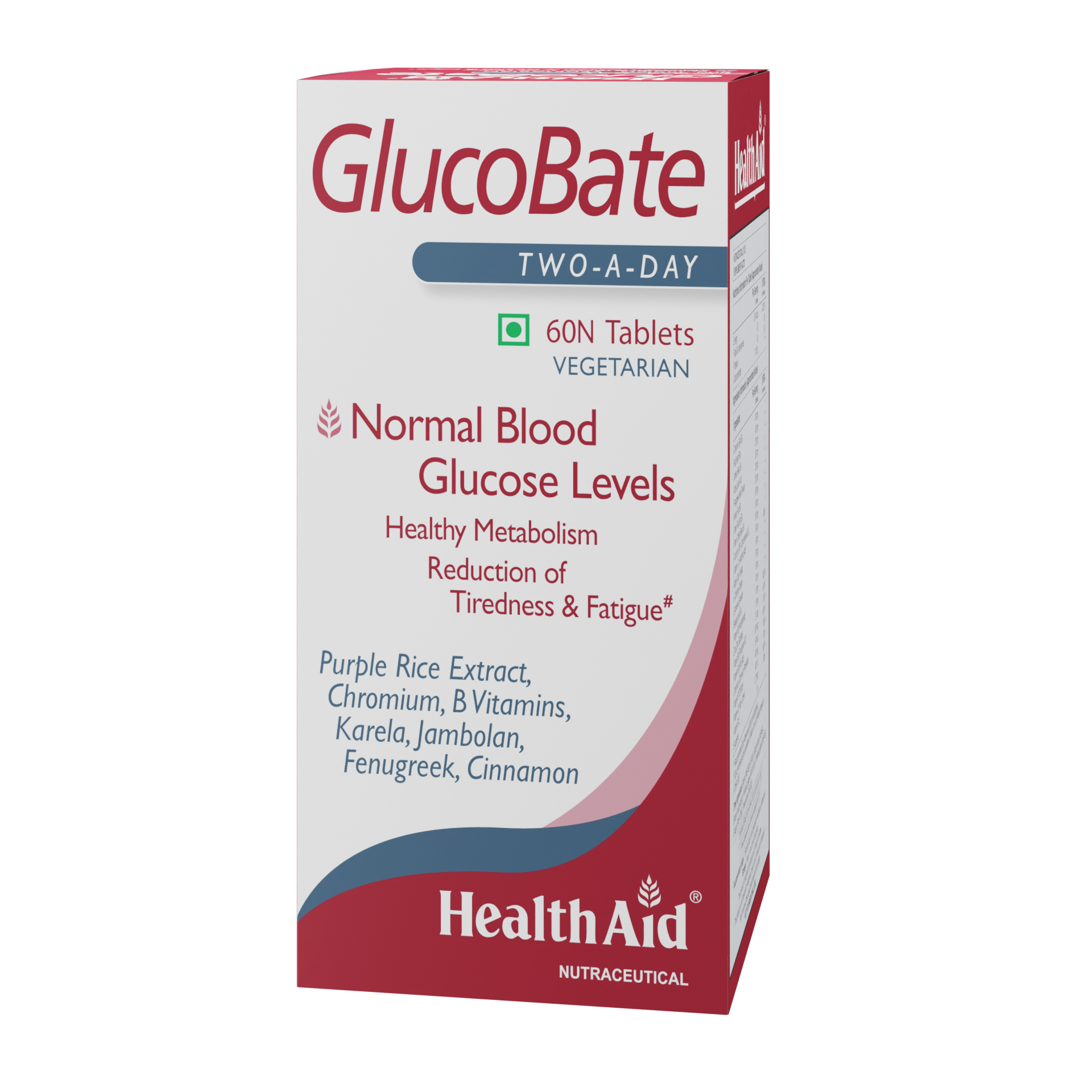 HealthAid I GlucoBate I 60 Tablets